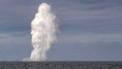 NAVO-vlootverband ruimt explosieven voor Nederlandse kust