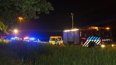 Snelweg A58 bij Moergestel dicht na ernstig ongeval 