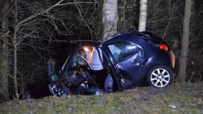 Zwaar ongeval op de N374 bij Drouwenermond
