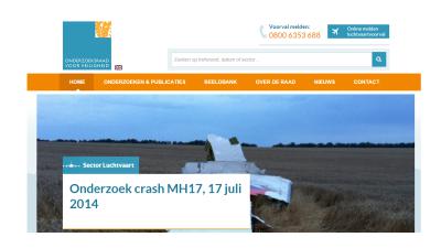 'Lek gevonden bij Onderzoeksraad voor Veiligheid'