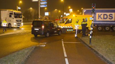 Scooterrijder gewond na aanrijding in Vlaardingen
