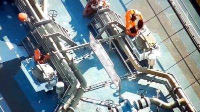 ontgassen-binnenvaartschip