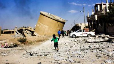 AzG: In Raqqa tientallen gewonden door achtergebleven explosieven