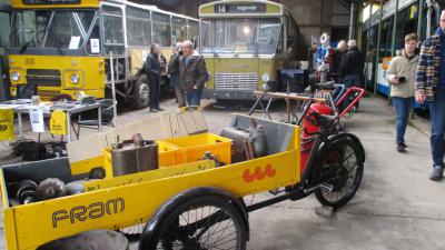 Garage openbaar vervoer museum