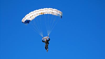 Foto van parachutist