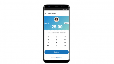 Geld versturen via PayPal in de Skype Mobile App