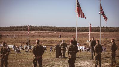 Herdenking  Ginkelse Heide in Ede