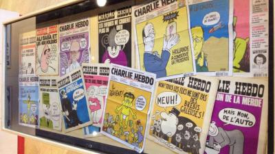 Het Persmuseum brengt hommage aan de tekenaars van Charlie Hebdo