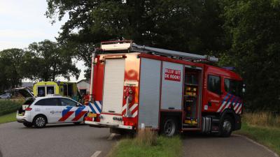 Hulpdiensten ter plaatse