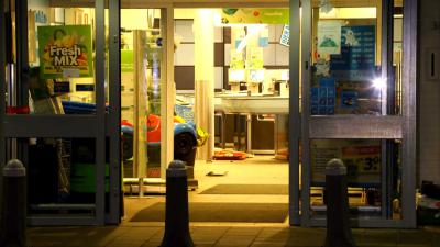 Plofkraak geldautomaat in Vught