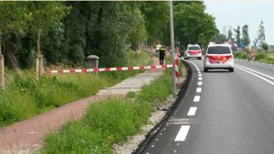 politieauto bij afzetting