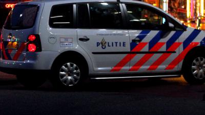 politieauto-donker