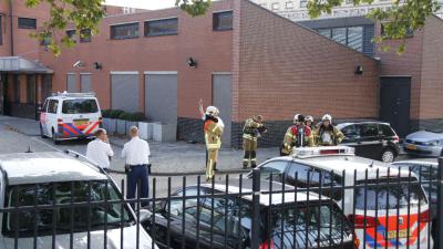 Brandweer bezoekt politiebureau om gaslucht