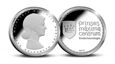 Zilveren Prinses Máxima Centrum Penning voor Koningin Máxima