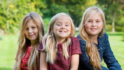 Nieuwe foto's van prinsesjes 
