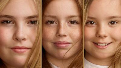 Nieuwe portretfoto's door Erwin Olaf van prinsesjes