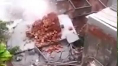 doden, instorten, gebouwen, extreme neerslag, rio de janeiro