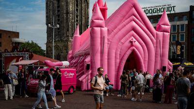 Roze zaterdag in Groningen