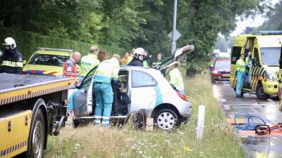 Foto van aanrijding