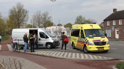 Fietser gewond door aanrijding