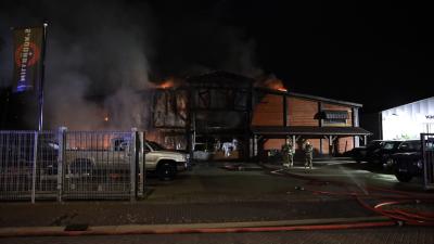 Pand volledige uitgebrand