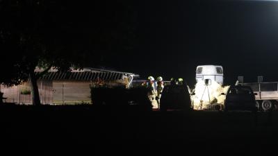 Rookontwikkeling bij stalbrand