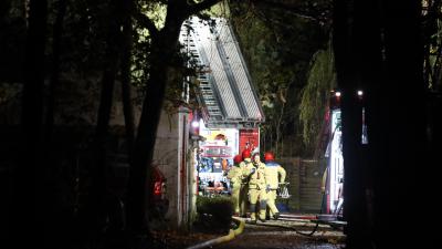 Brandweer blust brand