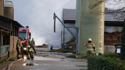 Brandweer dooft mestbroei