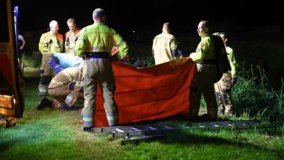 Hulpdiensten ter plaatse