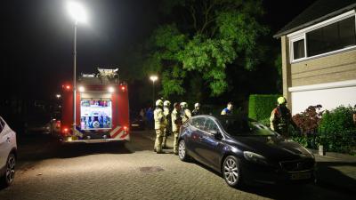 Brandweer voert nacontrole uit