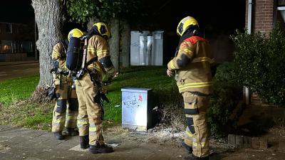 Brandweer voert controle uit