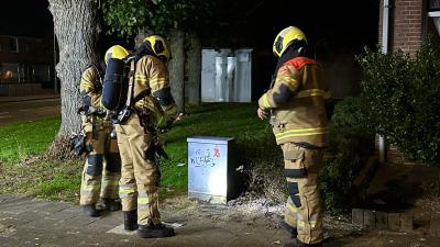 Brandweer voert controle uit