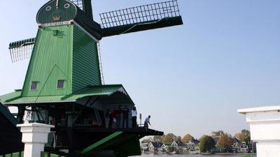 'Zaanse Schans trok de meeste buitenlandse bezoekers'