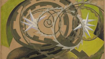 Foto van schilderij Forme rumore van Balla | Kröller-Müller Museum