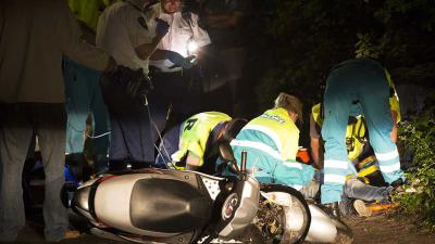 Scooterrijder komt om leven na ongeval Rotterdam