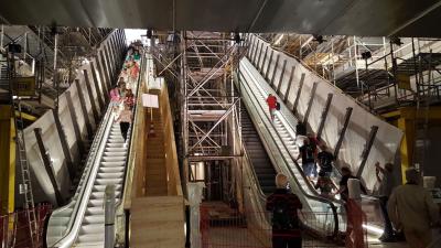 Noord/Zuidlijn druk bezocht tijdens Dag van de Bouw