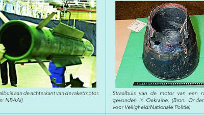 Onderzoeksraad: Delen Buk-raket al tijdens MH-17 onderzoek gevonden