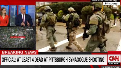 Man schiet 8 mensen dood in synagoge Pittsburgh