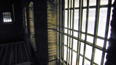 Foto van tralies gevangenis cel | Archief EHF