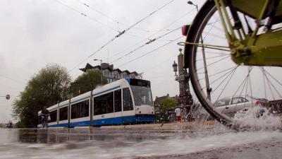 Tramverkeer Amsterdam na herstel stormschades bijna weer normaal