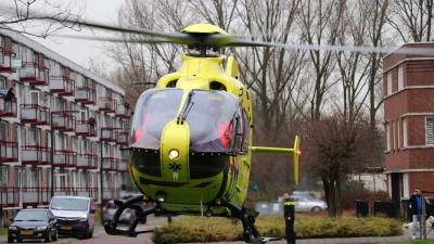 Traumahelikopter ingezet bij medische noodsituatie Vlaardingen