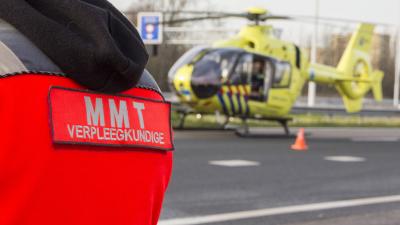 Vrouw zwaargewond bij aanrijding A4 Schiedam