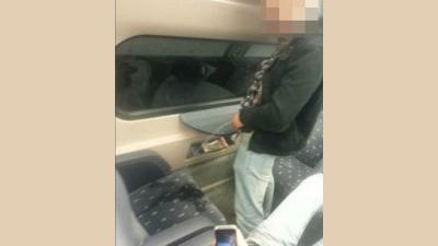 Treinplasser: Het was een flesje water