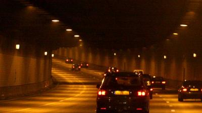 Foto van tunnel auto verlichting | Archief EHF