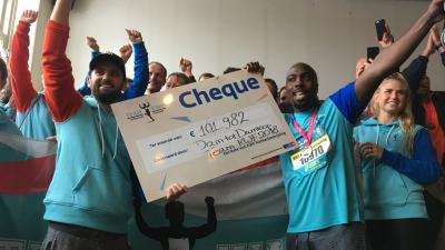 180 hardlopers halen 101.826,31 euro op voor KWF Kankerbestrijding