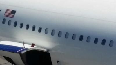 VS-Boeing 737-aan de grond