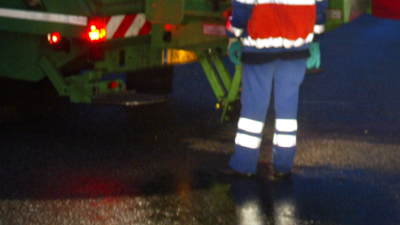 Vuilnisman in Breda opzettelijk aangereden