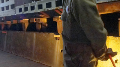 Roemenen voor 1 euro bruto per uur aan het werk op Nederlandse scheepswerven