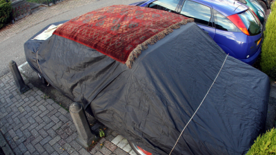 Oudje klaar voor de winter