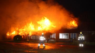 foto van brand boerderij | Henk Brunink